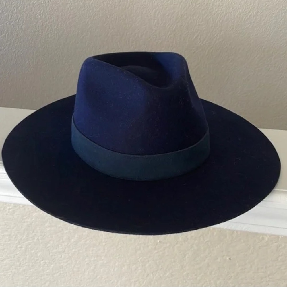 Anthropologie | Accessories | Navy Anthropologie Wool Fedora